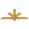 Ekena Millwork Redmond Rough Sawn Timber Gable Bracket, Western Red Cedar, 72"W x 27"H x 2"D x 6"F, 9/12 Pitch GBW072X27X0206RED00RWR - alternate 1